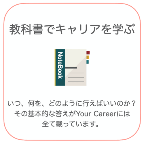 就職活動の教科書を読む